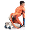 CosplayDogs Combinaison Cosplay Chien Wild Dog Orange